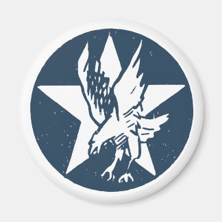 USA Fighting Squadron Insignia Magneet