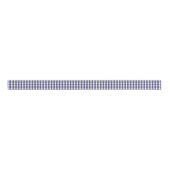 USA Flag Blue en White Gingham Checked Grosgrain Lint (Voorkant)