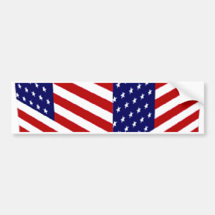 USA Flag_ Bumpersticker