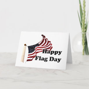 USA Flag Day Kaart