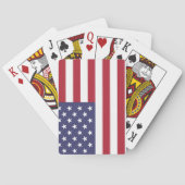 USA flag, flag of USA, American flag Pokerkaarten (Achterkant)