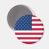 USA Flag Magnet Magneet (Voorkant / Achterkant)