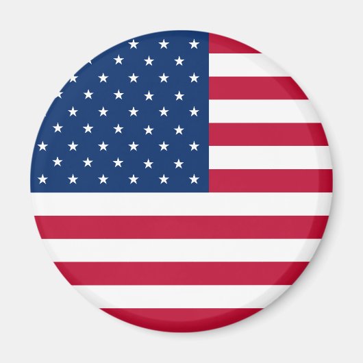 USA Flag Magnet Magneet (Voorkant)