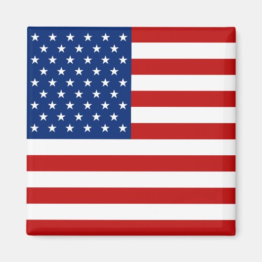 USA Flag Magnet Magneet (Voorkant)
