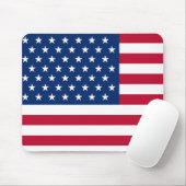 Usa Flag Mousepad Muismat (Met muis)