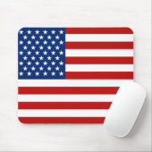 USA Flag Mousepad Muismat (Met muis)