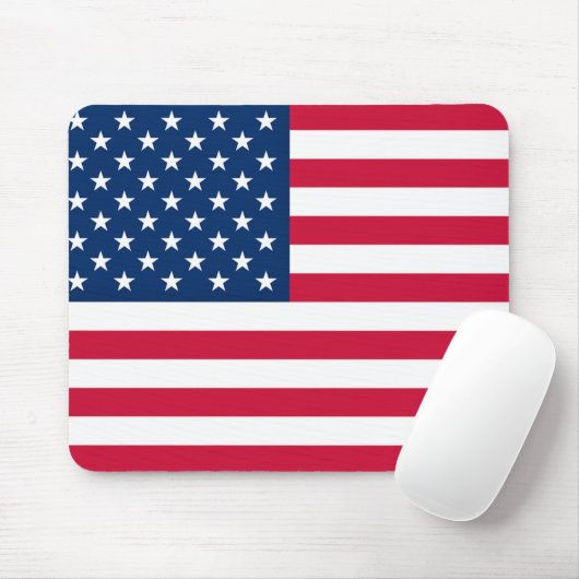 USA Flag Muismat Patriottisch (Met muis)