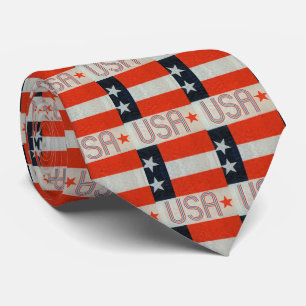 USA Flag Necktie Stropdas