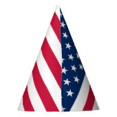 USA Flag Paper Party Pet Patriottisch Feesthoedjes (Achterkant)