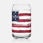 USA Flag Patriotic American Red White Blue  (Gauche)