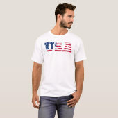 USA Flag  Patriotic T-shirt (Voorkant volledig)