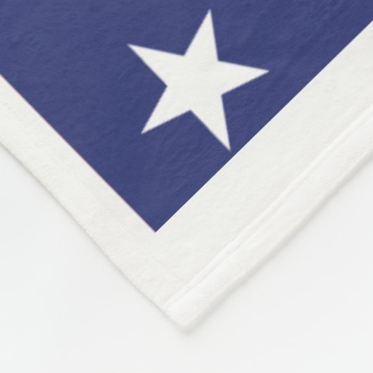 USA Flag Print Patriottische Fleece Deken (Hoek)