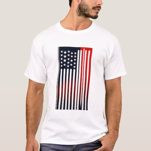 USA Flag T-shirt (Voorkant)