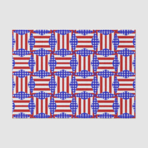 USA Flag-Teabag Folding S2-WEEFSUE WRAPPING PAPER Tissuepapier