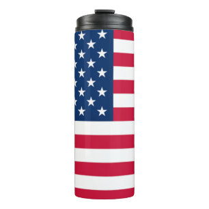 USA Flag Thermal Tumbler Verenigde Staten van Amer Thermosbeker