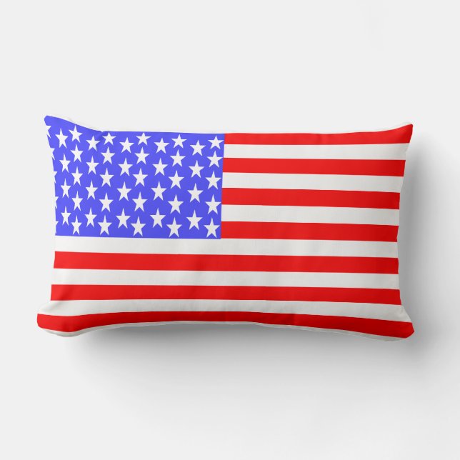 USA Flag Totally Printed Kussen (Voorkant)