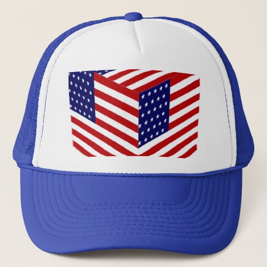 USA Flag_ Trucker Pet (Voorkant)