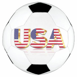 USA Flag Voetbal