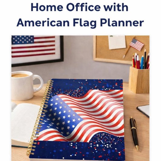 USA Flag Wavy Pattern