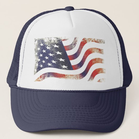 USA Flagge Trucker Pet (Voorkant)
