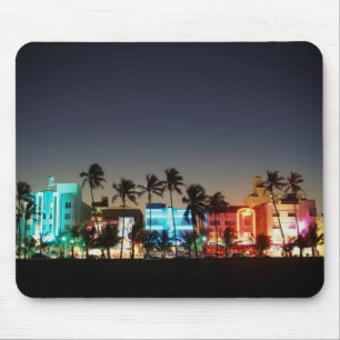 USA, Florida, Miami Beach, Ocean Drive, Art Deco Muismat