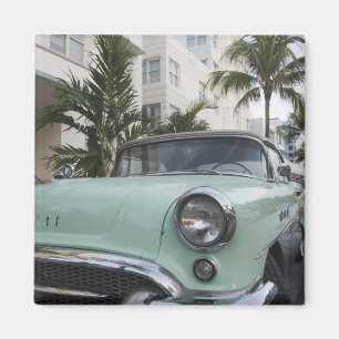 USA, Florida, Miami Beach: South Beach, 1956 3 Magneet