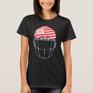 USA Football Helm Sport Hobby Mannen Vrouwen T-shirt