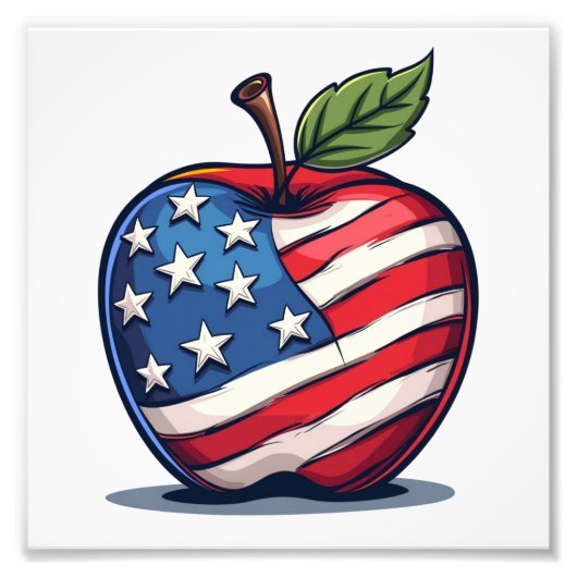 Usa Foto Afdruk (Voorkant)