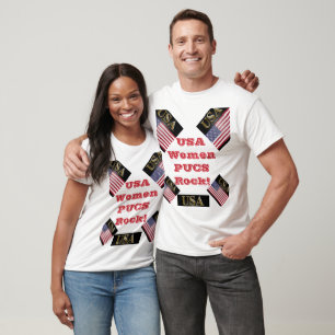 USA GOLD HOCKEY T-SHIRT