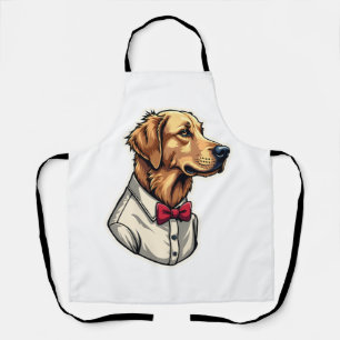 USA Golden Retriever Vintage Patriottische Hond Sh Schort
