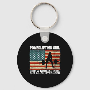 USA Gym Powerlifter Powerlifting Gewichtheffen Voo Sleutelhanger