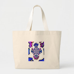 USA Hakuna Matata Blauwe Geschenken.png Grote Tote Bag