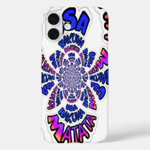 USA Hakuna Matata Blue Gifts.png iPhone 16 Plus Hoesje