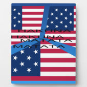 USA HAKUNA MATATA FOTOPLAAT (Voorkant)