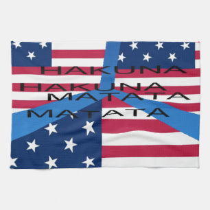 USA HAKUNA MATATA THEEDOEK