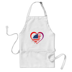 Usa hart standaard schort