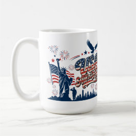 USA helemaal – Patriottische Onafhankelijkheidsdag Koffiemok