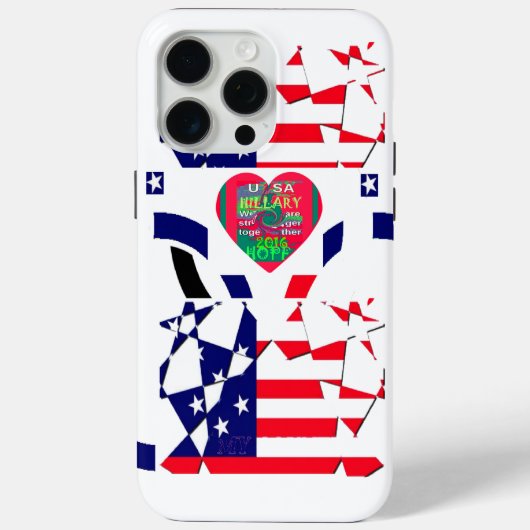 USA Hope Mooie Verbazingwekkende Nationale Vlag On Case-Mate iPhone Case (Achterkant)