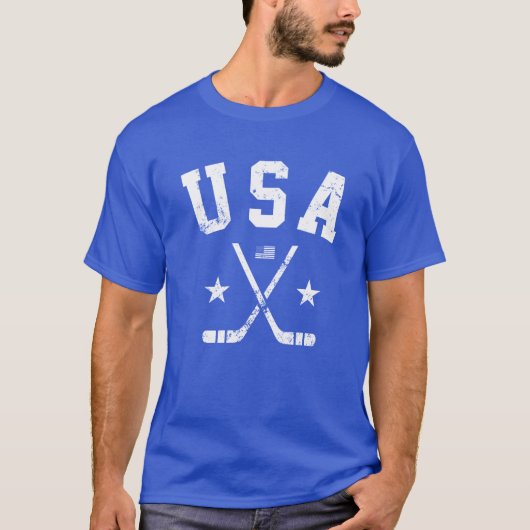 USA Ice Hockey T-shirt (Voorkant)
