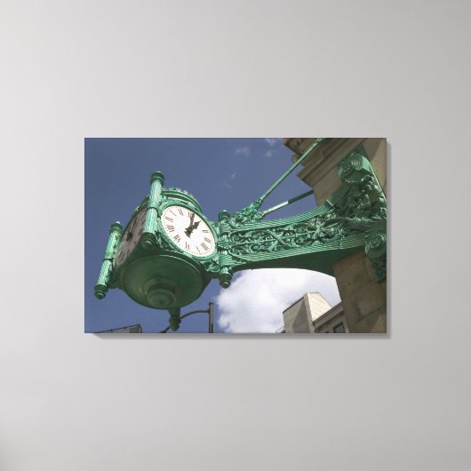 USA, Illinois, Chicago: The Loop: North State Canvas Afdruk (Voorkant)