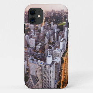 USA, Illinois, Chicago, uitzicht van het meer van iPhone 11 Hoesje