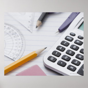 USA, Illinois, Metamora, nog steeds leven met scho Poster