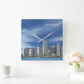 USA Image pour horloge murale Carré (Maison)