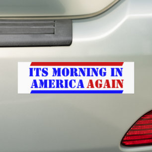 USA ITS OCHTEND IN AMERIKA OPNIEUW bye bye biden Bumpersticker