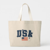USA Jumbo Tote Bag (Dos)
