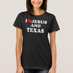 USA Kaart Trots Christelijk Ik hou van Jesus en Te T-shirt