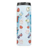 USA Land van de Vrije 4e van juli Onafhankelijkhei Thermosbeker (Achterkant)