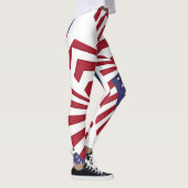 USA Leggings blancs et bleus rouges (Droite)