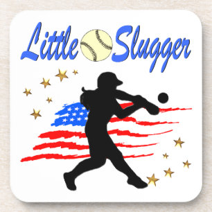 USA LITTLE SLUGGER SOFTBALL GIRLS DESIGN DRANKJES ONDERZETTER