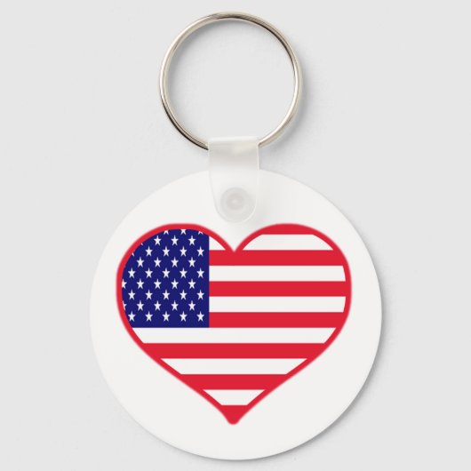 USA Love Sleutelhanger (Voorkant)